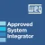 Approved System Integrator 35x35 Baskı